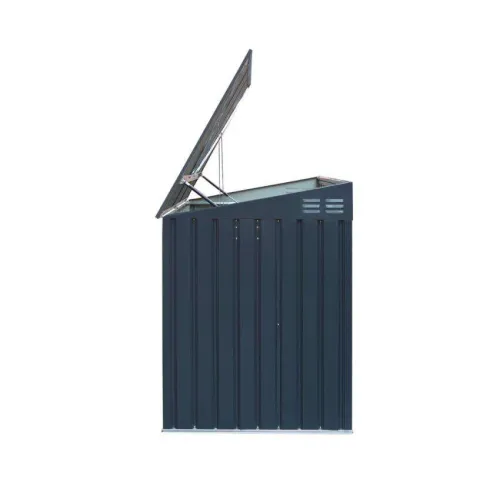 Westman - Metalno spremište za kante za smeće / spremište za alat i bickle - 100x235x131 cm - BRANDED IN GERMANY Cijena
