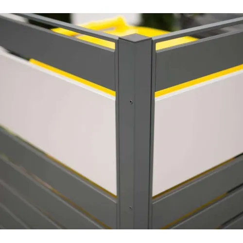 Westmann spremište za 3 kante za smeće Planum | 3 x 240L | Antracit | 250x90x120 cm - BRANDED IN GERMANY  Cijena