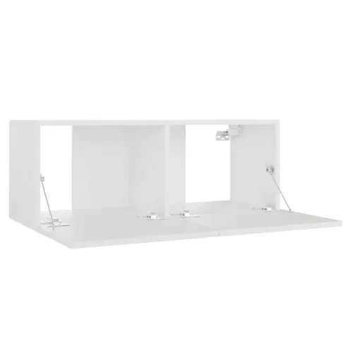 TV ormarić bijeli 80 x 30 x 30 cm od konstruiranog drva - Bijela 80 cm 1 Cijena