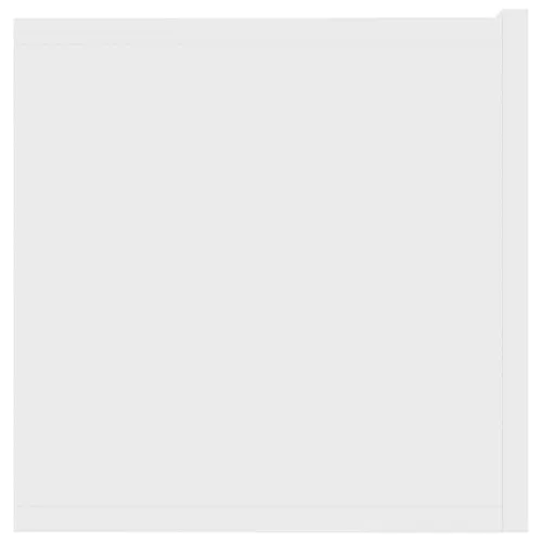 TV ormarić bijeli 80 x 30 x 30 cm od konstruiranog drva - Bijela 80 cm 1 Cijena