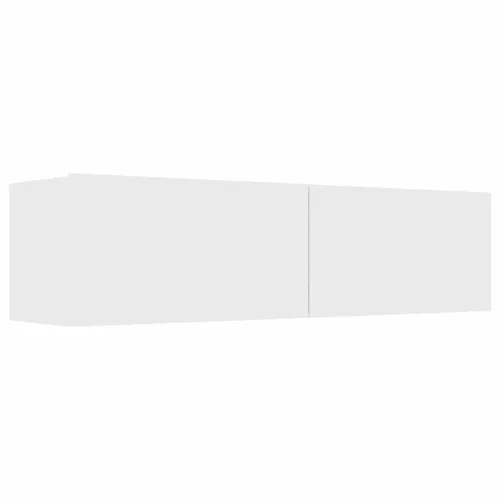 TV ormarić bijeli 120 x 30 x 30 cm od konstruiranog drva - Bijela 1 120 cm Bijela Cijena