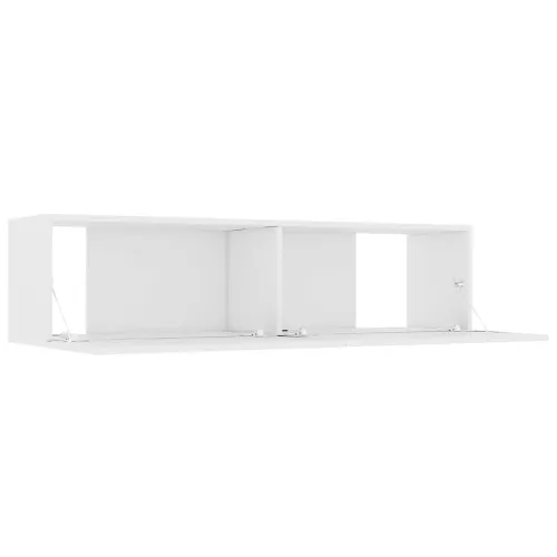 TV ormarić bijeli 120 x 30 x 30 cm od konstruiranog drva - Bijela 120 cm 1 Cijena