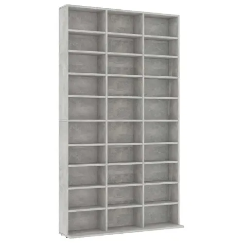 CD stalak – Ormarić za CD-ove boja betona 102x23x177,5 cm konstruirano drvo - Beton siva 102 x 23 x 177.5 cm Cijena