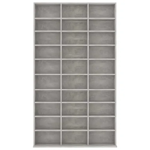 CD stalak – Ormarić za CD-ove boja betona 102x23x177,5 cm konstruirano drvo - Beton siva 102 x 23 x 177.5 cm Cijena