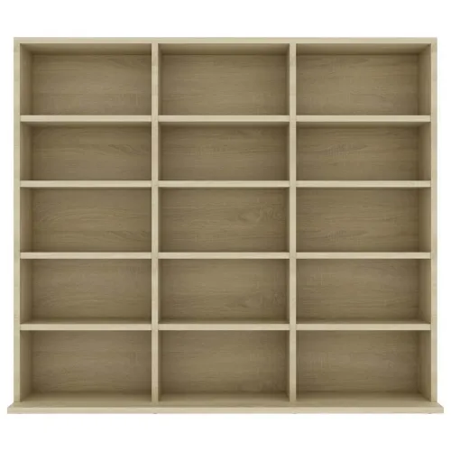 CD stalak – Ormarić za CD-ove boja hrasta 100x23x89,5 cm konstruirano drvo - sonoma hrast 100 x 23 x 89.5 cm 1 Sonoma hrast Cijena