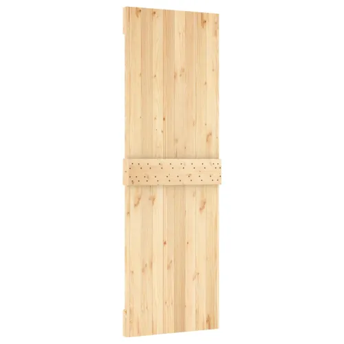 Ravna vrata NARVIK 70x210cm Čvrsta borovina (neobrađena) - Prirodna 70 x 210 cm Normalno Cijena