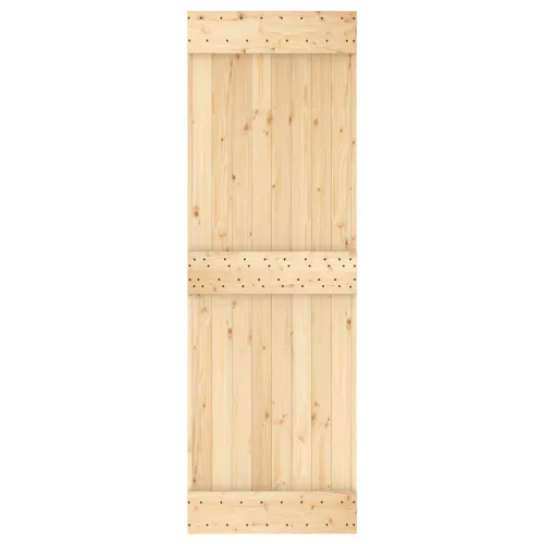 Ravna vrata NARVIK 70x210cm Čvrsta borovina (neobrađena) - Prirodna 70 x 210 cm Normalno Cijena