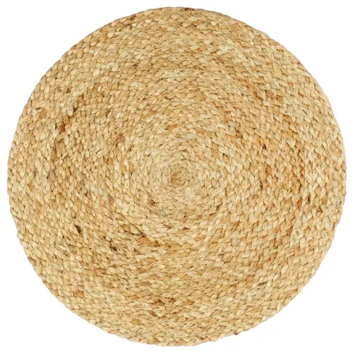 Podmetači 6 kom obični/prirodni 38 cm okrugli od jute - Smeđa 6 Juta Cijena