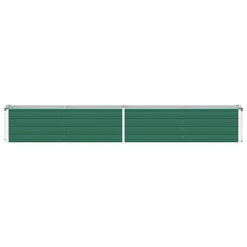 Povišena gredica - Vrtna gredica od pocinčanog čelika 320x40x45 cm zelena - Zelena 320 x 40 x 45 cm 1 Cijena