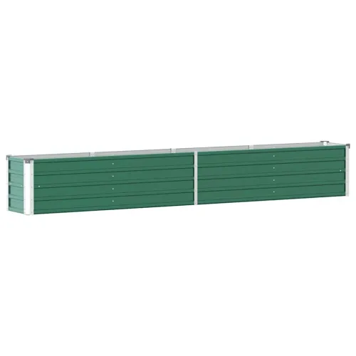 Povišena gredica - Vrtna gredica od pocinčanog čelika 320x40x45 cm zelena - Zelena 320 x 40 x 45 cm 1 Cijena