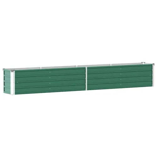 Povišena gredica - Vrtna gredica od pocinčanog čelika 320x40x45 cm zelena - Zelena 320 x 40 x 45 cm 1 Cijena
