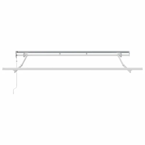 Povlačivi tende Tamno crvena 300 x 200 cm tkanina - Bordo (bijeli okvir) 3 x 2 m Električna Cijena