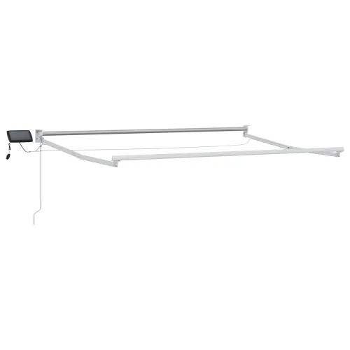 Ručna zlačivna tenda s LED diodama Bordo i Bijela 3 x 2 m - Bijeli bordo 3 x 2 m Cijena