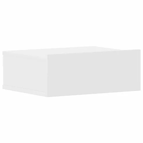 Viseći noćni ormarići 2 kom 40 x 30 x 15 cm konstruirano drvo - Bijela 2 Cijena