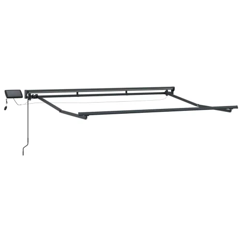Ručni okvir tende s LED-ima Bordo i Antracit 3 x 2 m - Tamno crvena Antracit 3 x 2 m Cijena