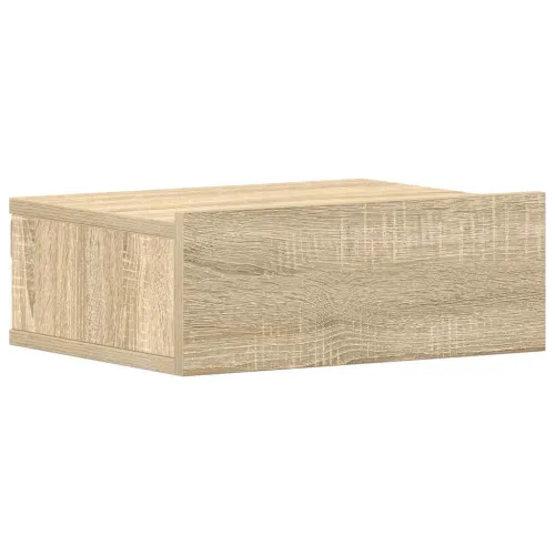 Viseći noćni ormarići 2 kom 40x30x15 cm konstruirano drvo - sonoma hrast 2 Cijena