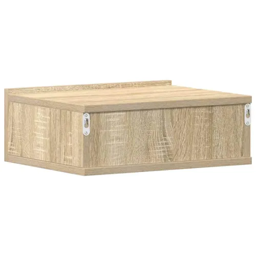 Viseći noćni ormarići 2 kom 40x30x15 cm konstruirano drvo - sonoma hrast 2 Cijena