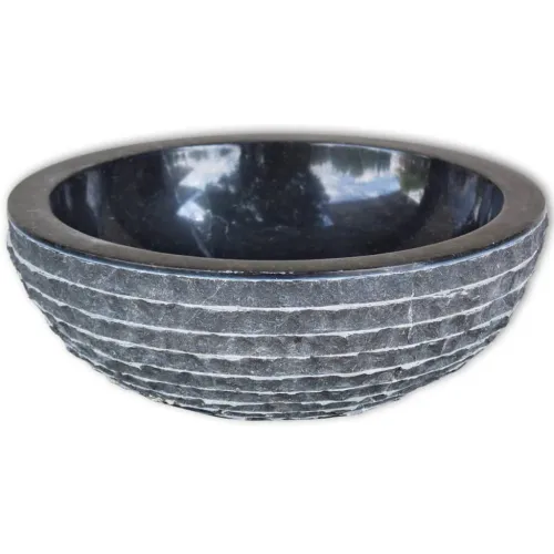 Mramorni Lavabo - Umivaonik 40 cm crni - Crna Cijena