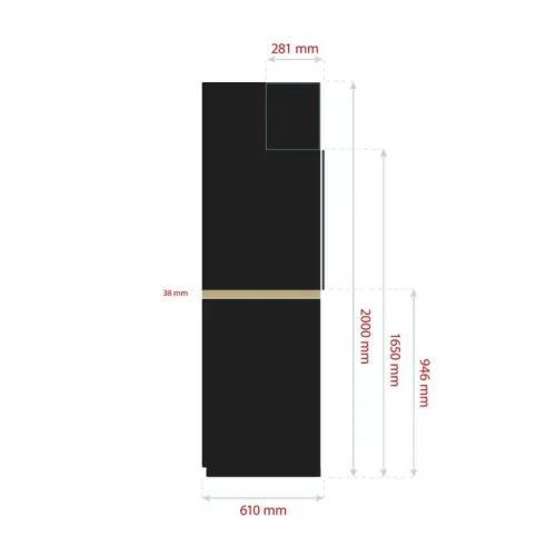 FEISTOS Oprema za radionicu EOS Blackline 1 | Metalni ormar za radionicu - BRANDED IN GERMANY Cijena