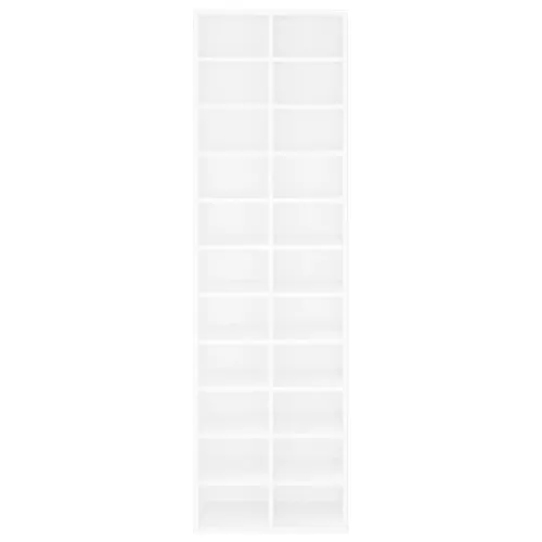 Ormarić za cipele bijeli 54 x 34 x 183 cm od konstruiranog drva - Bijela 1 1 1 Cijena