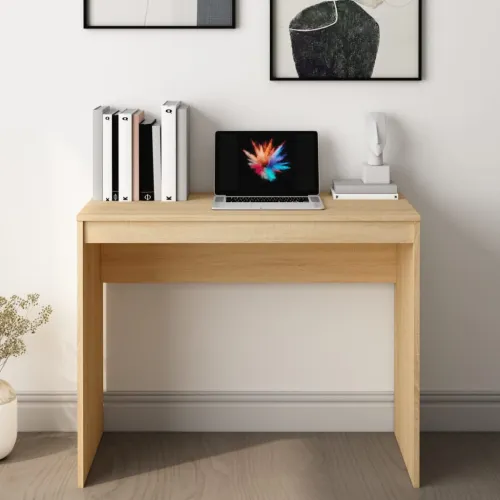 Radni stol boja hrasta sonome 90 x 40 x 72 cm konstruirano drvo Cijena