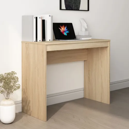 Radni stol boja hrasta sonome 90 x 40 x 72 cm konstruirano drvo - sonoma hrast Sonoma hrast Cijena