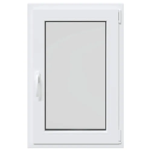 Prozor za podrum s nagibom i okretanjem RISOR 60 x 80 cm - Bijela 60 x 80 cm (dvostruki sloj) Naginjanje i okretanje desno Cijena