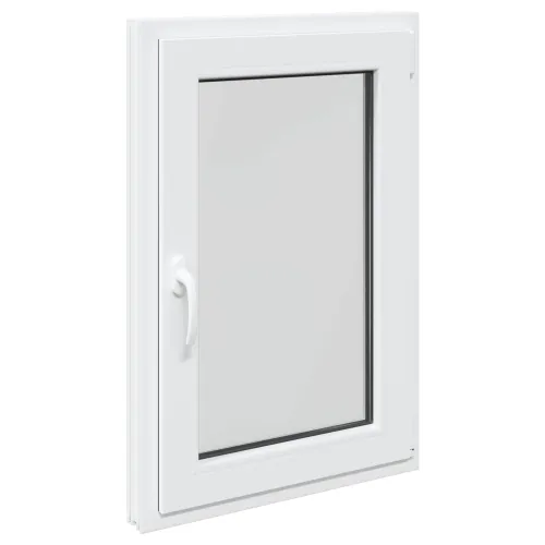 Prozor za podrum s nagibom i okretanjem RISOR 60 x 90 cm - Bijela 60 x 90 cm (dvostruki sloj) Naginjanje i okretanje desno Cijena