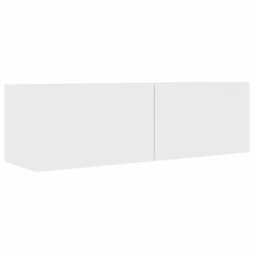 TV ormarić bijeli 100 x 30 x 30 cm od konstruiranog drva - Bijela 1 100 cm Cijena