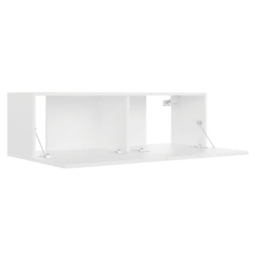 TV ormarić bijeli 100 x 30 x 30 cm od konstruiranog drva - Bijela 100 cm 1 Cijena