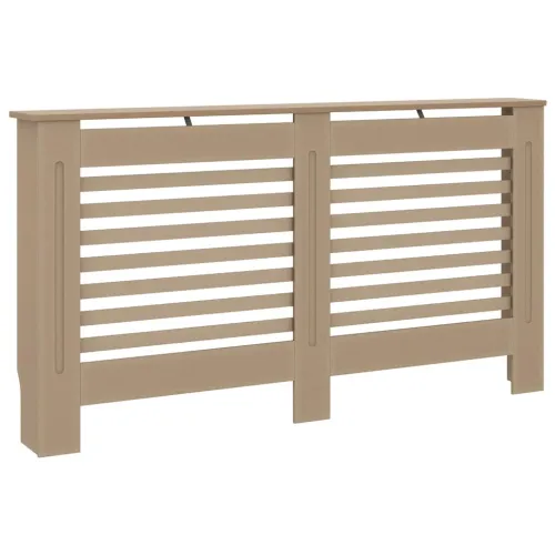 Maska za radijator - Pokrov za radijator 152 x 19 x 81,5 cm MDF - Smeđa 152 x 19 x 81.5 cm 1 Smeđa Cijena