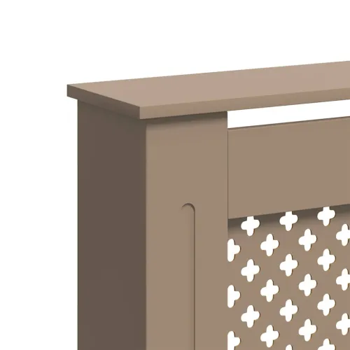 Maska za radijator - Pokrov za radijator 152 x 19 x 81,5 cm MDF - Smeđa 152 x 19 x 81.5 cm 1 Cijena