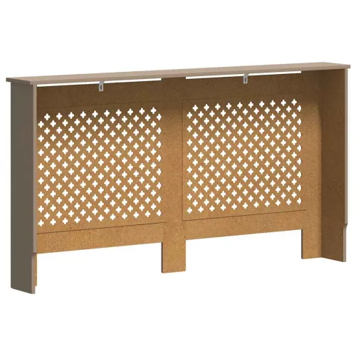 Maska za radijator - Pokrov za radijator 152 x 19 x 81,5 cm MDF - Smeđa 152 x 19 x 81.5 cm 1 Cijena