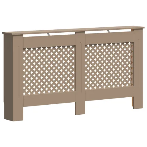 Maska za radijator - Pokrov za radijator 152 x 19 x 81,5 cm MDF - Smeđa 152 x 19 x 81.5 cm 1 Cijena