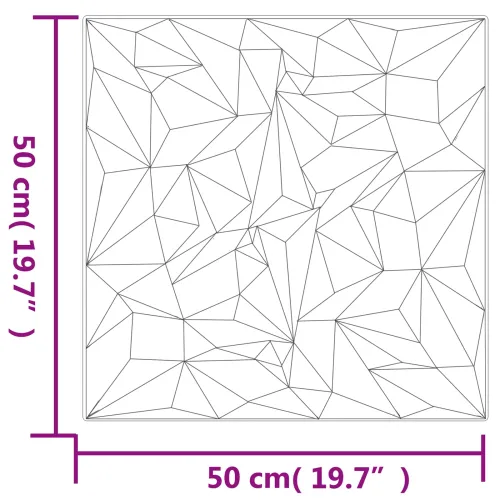 Zidne panele 12 kom. 50 x 50 cm Bijela XPS pjena - Bijela 12 Cijena