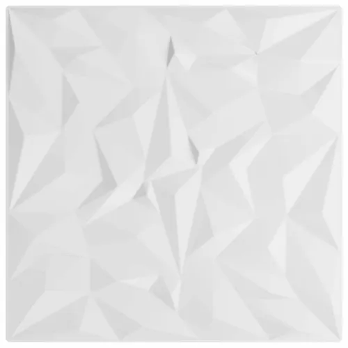 Zidne panele 12 kom. 50 x 50 cm Bijela XPS pjena - Bijela 12 Cijena