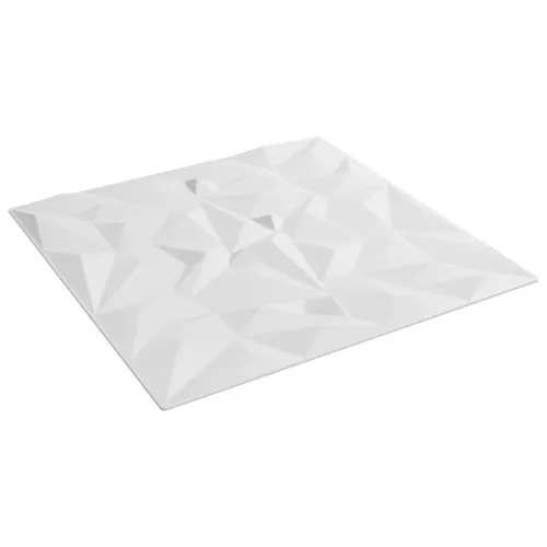 Zidne panele 48 kom. 50 x 50 cm Bijela XPS pjena - Bijela 48 Cijena