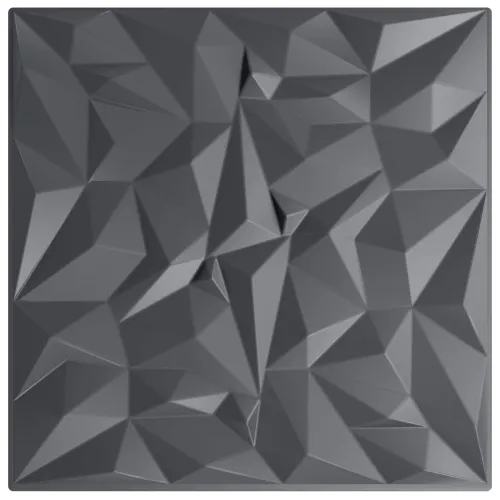 Zidne panele 24 kom. 50 x 50 cm Ametist siva XPS pjena - Ametist siva 24 Cijena