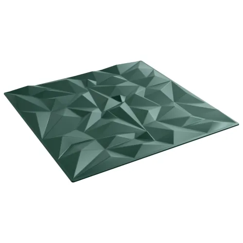 Zidne panele 12 kom. 50 x 50 cm Ametist zelena XPS pjena - Ametist zelena 12 Cijena