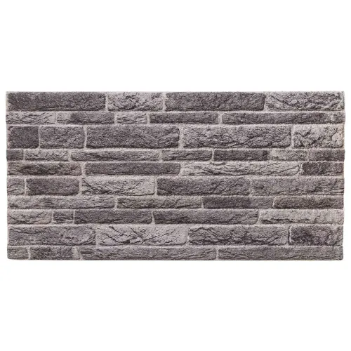 Zidne panele 10 kom. 100 x 50 cm Antracit EPS pjena - Antracit Cijena