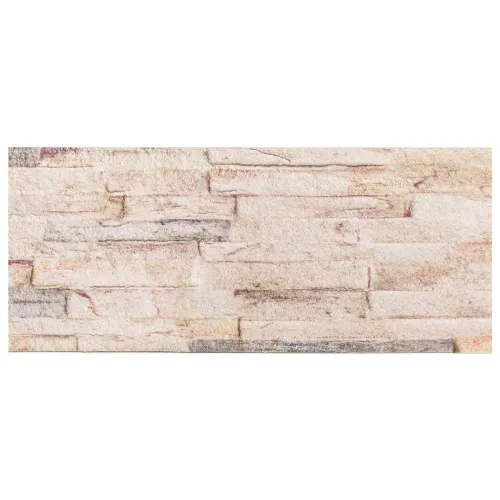 Zidne panele 10 kom. 100 x 25 cm Bijela i crvena EPS pjena - bijela i crvena Cijena