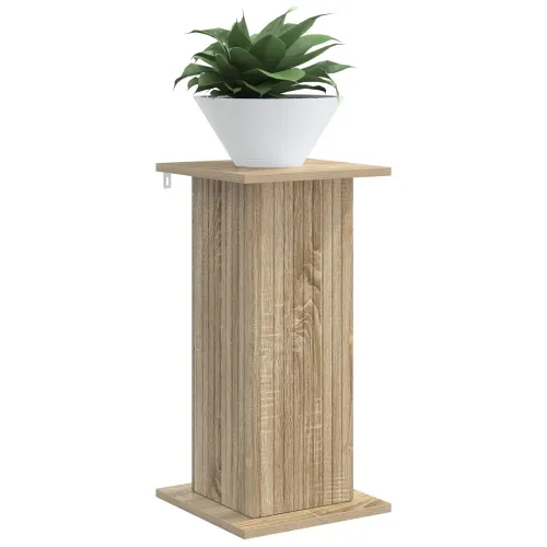 Stalak za biljke Hrast sonoma 30,5 x 30 x 60,5 cm - Hrast sonoma 30,5 x 30 x 60,5 cm 1 Cijena