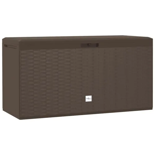 Vrtna kutija za pohranu smeđa 114 x 47 x 60 cm  - Smeđa 290 l Smeđa 290 l Cijena