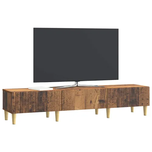 TV ormar Staro drvo 147 x 34,5 x 30 cm Konstruirano drvo - Staro drvo Cijena