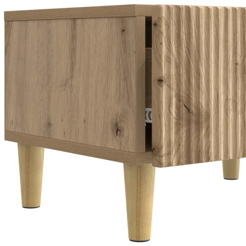 TV ormar 147 x 34,5 x 30 cm Hrast artisan Konstruirano drvo - Hrast artisan Cijena