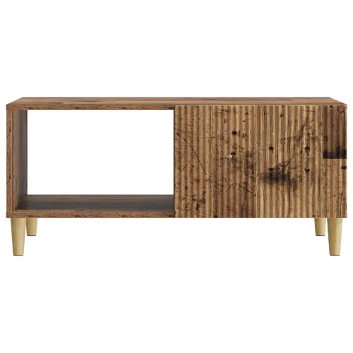Stolić za kavu Staro drvo 90 x 50 x 40 cm Konstruirano drvo - Staro drvo Cijena
