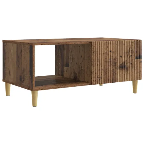 Stolić za kavu Staro drvo 90 x 50 x 40 cm Konstruirano drvo - Staro drvo Cijena