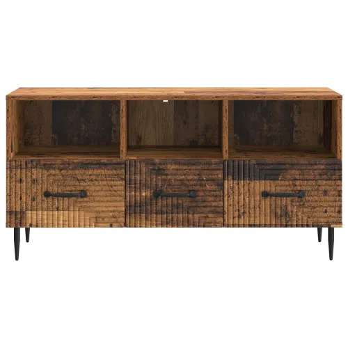 TV ormar Staro drvo 102 x 34,5 x 50 cm Konstruirano drvo - Staro drvo Cijena