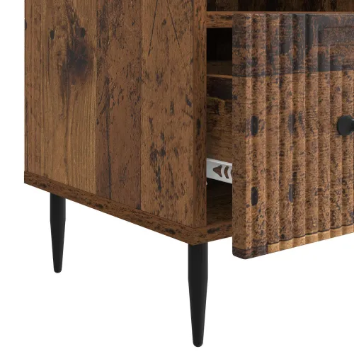 TV ormar Staro drvo 102 x 34,5 x 50 cm Konstruirano drvo - Staro drvo Cijena