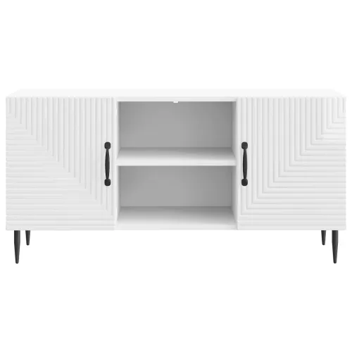 TV ormar Bijela visokog sjaja 102 x 34,5 x 50 cm - Bijela visokog sjaja Cijena